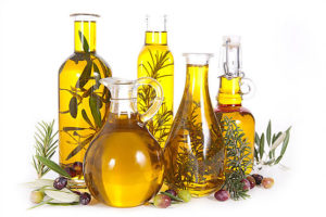 assorted bottle of oil